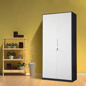 ตู้เก็บเอกสารเหล็กสีขาวห้าชั้นทันสมัยปรับได้สองประตูสำหรับบ้านสำนักงานโรงพยาบาลใช้ในอพาร์ตเมนต์ - Product Image 5