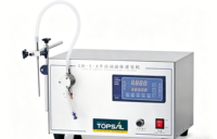 Machine de remplissage semi-automatique à tête unique pour liquides à base d'eau, remplisseuse de liquides chimiques quotidiens en bouteille