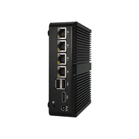 Routeur pare-feu industriel sans ventilateur, Mini PC N150 12e génération, LAN 2.5GbE i226, 6xUSB, NVMe, Appareil de bureau pour Pfsense OPNsense