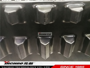 Heavy Duty <span class=keywords><strong>Rubber</strong></span> Tracks para Snowmobiles e ATV/UTV Veículos-<span class=keywords><strong>450x81x76</strong></span> Snow Tracks com Spike Lugs - Product Image 3