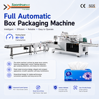 Máquina Automática de Alta Velocidad para Empaquetar Cajas de Pañuelos Faciales con Control Independiente