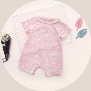 Vêtements d'été en gros pour nouveau-nés : Barboteuse mignonne à motifs pour bébés filles (Collection Boutique) - Product Image 4