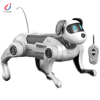 Chengji - Robot RC para Niños, Perro Mecánico con Control Remoto, Juguete de Perro Robot Inteligente, Programable con IA, Juguete STEM