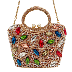 <span class=keywords><strong>Borsa</strong></span> di alta qualità Howe colore Tote diamantata, festa di nozze diamante, Tote Bag, <span class=keywords><strong>borsa</strong></span> <span class=keywords><strong>da</strong></span> <span class=keywords><strong>sera</strong></span>, Clutch di cristallo - Product Image 4