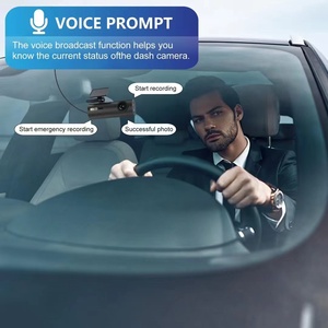 Ẩn <span class=keywords><strong>Mini</strong></span> Phía Trước Và Phía Sau 4K Dash Cam M300 Wifi Dash Máy Ảnh 360 Độ Xoay Ống Kính Ứng Dụng Hoạt Động <span class=keywords><strong>DVR</strong></span> Điều Khiển - Product Image 5