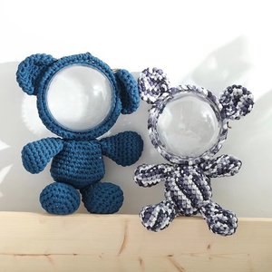 Túi dệt móc tay mềm mại và xinh đẹp và chỉ màu sắc - Product Image 2