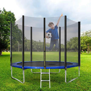 Trampolín Grande y Resistente de Polipropileno de 6 Pies con Red de Seguridad para Niños y Adultos, Disponible en España - Product Image 6