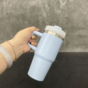 Blank Sublimation <b>Macaron</b> Colorful Baby Kids 14oz Tumbler Cups Travel Mugs With Handle - Product Image 3