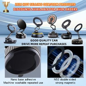 Phone Car Holder with Magnet Vacuum Suction Waterproof 360 <b>Rotation</b> Adjustable Height Flexible <b>Desk</b> Compatible - Product Image 3