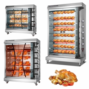 Equipo de Restaurante, Máquina para Kebab, Asador de <span class=keywords><strong>Pollo</strong></span> <span class=keywords><strong>Giratorio</strong></span> a Gas, <span class=keywords><strong>Horno</strong></span> Rotatorio para Asar - Product Image 6