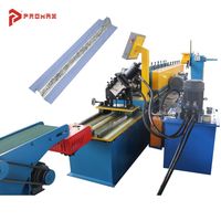 Máquina perfiladora de rollos para fabricar perfiles omega, perfiles de truss ligero, perfiles de sombrero de paja, perfiles de montante y guía, y listones de techo.