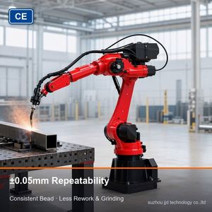 Robot de Soldadura Industrial BORUNTE, Robot de Soldadura MIG de 6 Ejes, Cobot de Soldadura con Alcance de 1.85M y Carga Útil de 20KG para Soldadura de Estructuras de Acero - Product Image 3