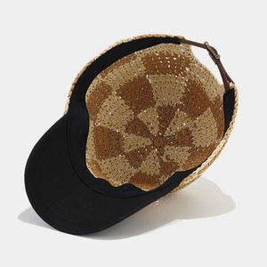 <span class=keywords><strong>Gorra</strong></span> de Paja de Ala Ancha <span class=keywords><strong>Tejida</strong></span> <span class=keywords><strong>a</strong></span> Mano, <span class=keywords><strong>Gorra</strong></span> de Béisbol <span class=keywords><strong>a</strong></span> Cuadros de Hierba <span class=keywords><strong>Tejida</strong></span> <span class=keywords><strong>a</strong></span> Mano. - Product Image 4