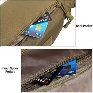 Riñonera Deportiva Impermeable Personalizada al por Mayor con Cremallera, Riñonera Antirrobo de Nylon para Hombre y Mujer, Diseño Manos Libres para Entrenamiento con Logotipo - Product Image 3