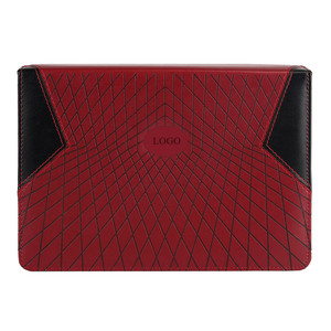 Carpeta <span class=keywords><strong>de</strong></span> cuero para documentos A4 con logotipo en relieve personalizado, suministros <span class=keywords><strong>de</strong></span> oficina, papelería para archivar documentos - Product Image 4