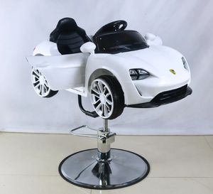 Equipo de barbería Peluquería Niños Silla Coche Simple Juguete de dibujos animados eléctrico Corte de pelo Niños Silla de peluquero Listo para enviar - Product Image 2