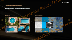 หุ่นยนต์ทำความสะอาดสระว่ายน้ำอัจฉริยะ Dreame Z1 Pro แรงดูด 8000 GPH เครื่องดูดฝุ่นไร้สายอัตโนมัติสำหรับสระว่ายน้ำ Dreame Z1 Pro - Product Image 6
