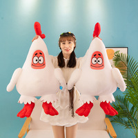 Poulet Spongebob jouets en peluche Squarepants Patrick Star Squidward Eugene H. Krabs Gary Kawaii dessin animé peluche poupée cadeau pour les enfants