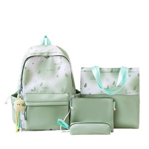 Sacs à dos scolaires pour étudiants, élégants, polyvalents, grande capacité, légers, simples, décontractés, avec fermeture éclair, en nylon respirant - Product Image 6