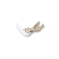 Accessoires pour machine à coudre T58N, pied presseur à plat en plastique PTFE épais et résistant à l'usure