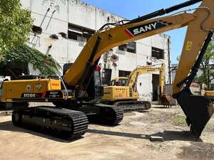 Excavadora sobre orugas hidráulica Sany SY215C fabricada en Japón 2022 modelo 20TON con motor y bomba Shanghai Yard - Product Image 3