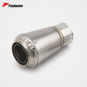 Système d'échappement <span class=keywords><strong>moto</strong></span> en acier inoxydable style MotoGP, silencieux Zontes 703RR, prix de gros usine Forsound - Product Image 3