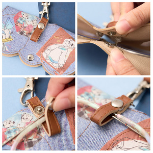 Sac de lunettes de soleil personnalisé haut de gamme sac de rangement pour lunettes suspendues avec lanière suspendue - Product Image 5