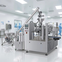 Machine de remplissage et de scellage de poudre pour sachets préformés en acier inoxydable, ligne d'emballage automatique pour sachets stand-up d'épices - Fournisseur