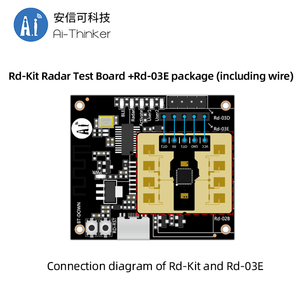 La carte de débogage radar Ai-Thinker Rd-Kit peut détecter et ajuster les données et les paramètres des modèles Rd-03/03D/03E/04. - Product Image 5