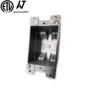 ETL 1 Gang ABS/PVC 14 Cu.In. Scatola di Giunzione per Uso Interno/Esterno Compatibile con Interruttori GFCI e Presa Singola Elettrica - Product Image 1