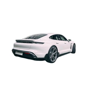 Accessoires de modification <span class=keywords><strong>Techart</strong></span> pour <span class=keywords><strong>Porsche</strong></span> TAYCAN : Lame avant, Lame arrière, Aileron de coffre et Aileron de vent en fibre de carbone - Product Image 6