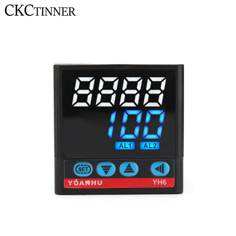 YH6 48*48 Digital PID Intelligent Temperature Controller SSR/Relay Output Thermostat Thermometer Thermoregulator 220V