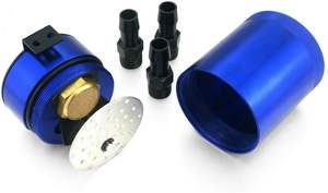 <span class=keywords><strong>3</strong></span>-Port Filter minyak mobil Universal bagian kompak Baffled <span class=keywords><strong>3</strong></span>-Port penyaring minyak menangkap 2 inlet 1 Outlet udara masuk limbah pemulihan - Product Image 3