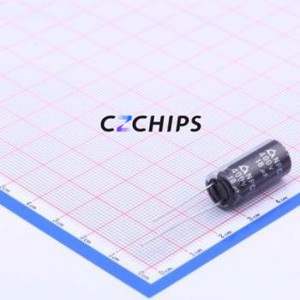 Condensateur électrolytique en aluminium à montage traversant NFC 400V18 M 10*20, D10xL20mm 18uF 20% 400V 123mA-120Hz - Product Image 1