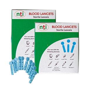 Lancettes sanguinolèches stériles à corps transparent et système de sécurité pour rétraction visible de l'aiguille - Product Image 3