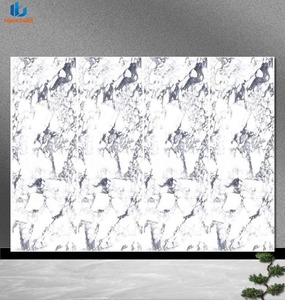 Nouveauté : Pierre frittée aspect marbre noir poli 1000x3000mm, épaisseur 9mm, antidérapante et résistante aux acides pour revêtement mural et de sol - Product Image 1