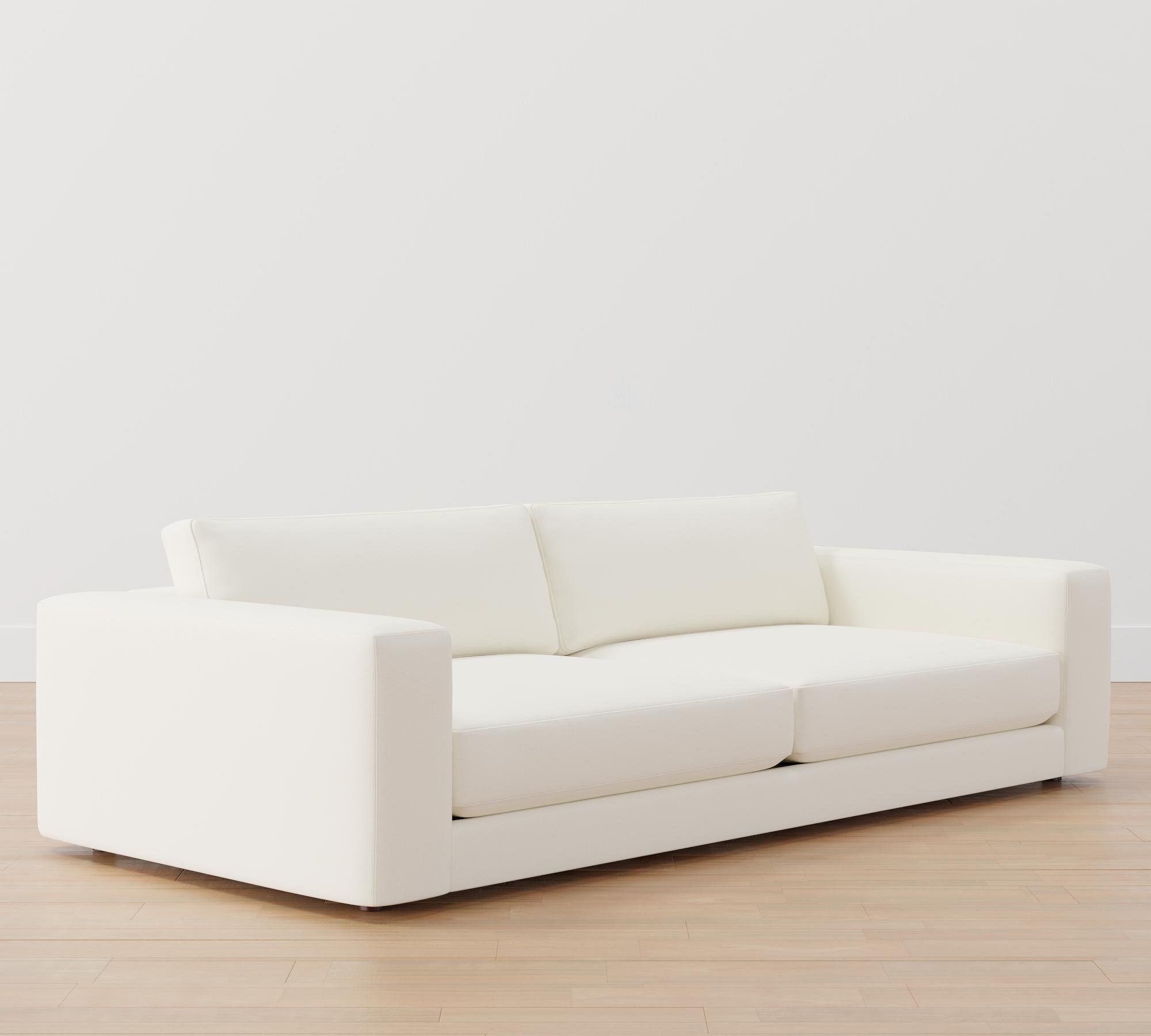 Living room sofa indoor furniture lounge square arm upholstered sofa