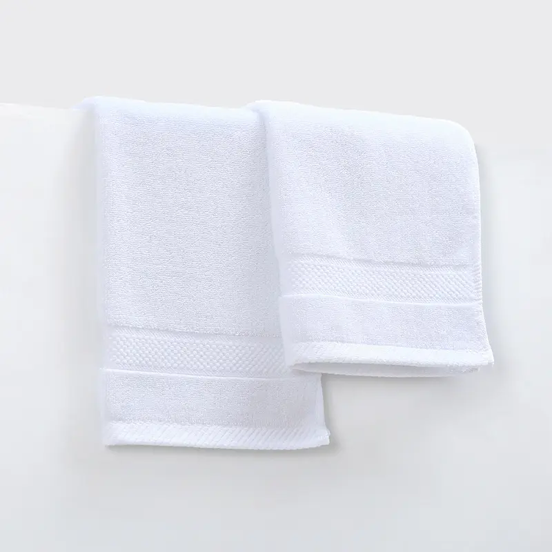 Luxe Handdoek Hoge Kwaliteit Waterabsorberende 100% Katoenen Handdoek Gebruikt Voor Hotel Schoonheidssalon Spa Gym