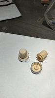 Bouchon à vis anti-déversement en plastique solide de 28 mm et 30 mm pour bouteilles de poudre, d'eau et de vitamines - Accessoires de bouteilles à usage industriel