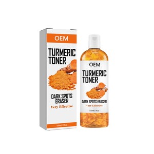 Tonique au curcuma OEM 100 ml, éliminateur de taches brunes, soin du visage - Product Image 1