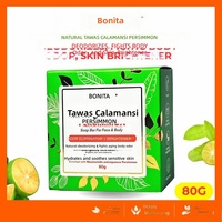 Savon en barre Tawas Calamansi Persimmon à étiquette privée, déodorant éclaircissant pour les aisselles, 80g