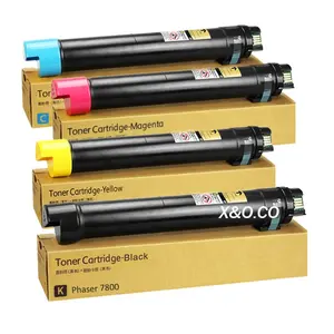 Qualità originale Compatibile Phaser 7800 Xerox 106R01569 106R01566 106R01567 106R01568 cartuccia di toner della stampante