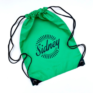 Mochilas con cordón de poliéster personalizadas Mochila con cordón para niños Bolsa con logotipo Sacos de cincha impermeables - Product Image 1