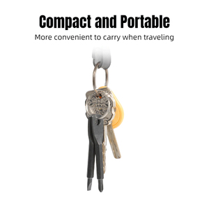 Juboshi Xách Tay Công Nghiệp Cấp Thép Không Gỉ Xử Lý Tuốc Nơ Vít Ngoài Trời Edc Đa Chức Năng Công Cụ <span class=keywords><strong>Mini</strong></span> <span class=keywords><strong>Keychain</strong></span> - Product Image 4