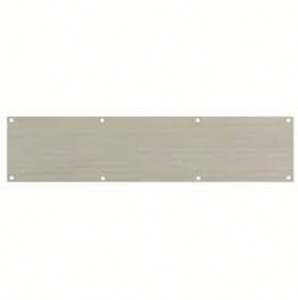 RHETECH Plaque de coup de pied de porte résidentielle en acier inoxydable 304 Plaque de signalisation de 8 pouces Calibre 20 Plaque de coup de pied de porte 35-45mm - Product Image 2