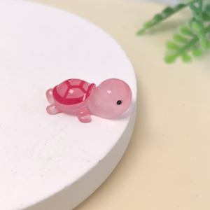Nouvelles figurines de tortues en résine luminescente créatives, 100 pièces, brillent dans le noir, minuscules tortues marines <span class=keywords><strong>pour</strong></span> la décoration de jardin féerique, <span class=keywords><strong>maison</strong></span> de poupée - Product Image 3