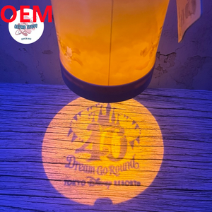 Custom 3D Design in plastica LED Snack <span class=keywords><strong>Popcorn</strong></span> benna luce contenitore <span class=keywords><strong>Popcorn</strong></span> con coperchio per cinema - Product Image 2