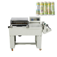 Machine automatique de scellage latéral et de tunnel de rétraction 2 en 1 pour livres, papeterie, jouets