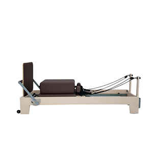 Meilleures ventes : Reformer Pilates en érable <span class=keywords><strong>blanc</strong></span> commercial, de luxe, en bois, télescopique, pour entraînement de base, couleur personnalisable - Product Image 6