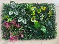 Meilleures ventes : Gazon artificiel mural en plastique, styles personnalisés, fausse herbe, fleurs, résistant aux UV, écologique, moderne, pour intérieur